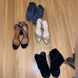 Womens shoes 3 heels 1 new balance